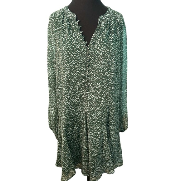 Joie Arctic Animal Spot Dress Size Large - Picture 2 of 10